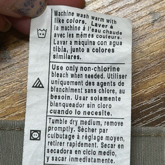 Carhartt Double Knee Cargo Pants Mens 40x32 Brown Ripstop B342 DES - Picture 9 of 9